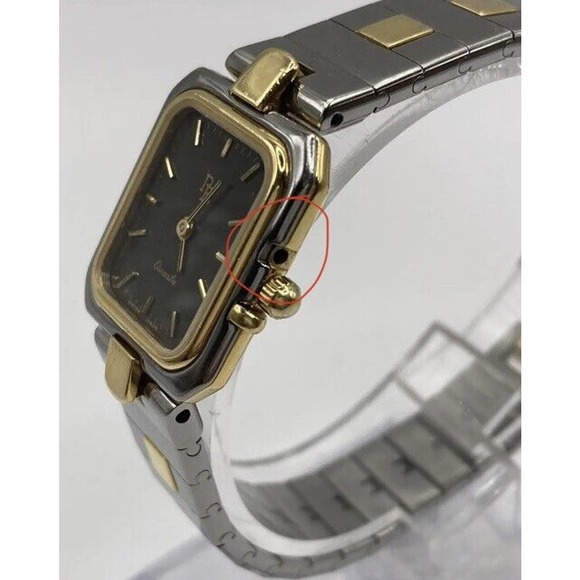 PB ( Paul Brequette) 18K Gold Trim Quartz Swiss Made Watch 4 Jewels - Picture 11 of 11